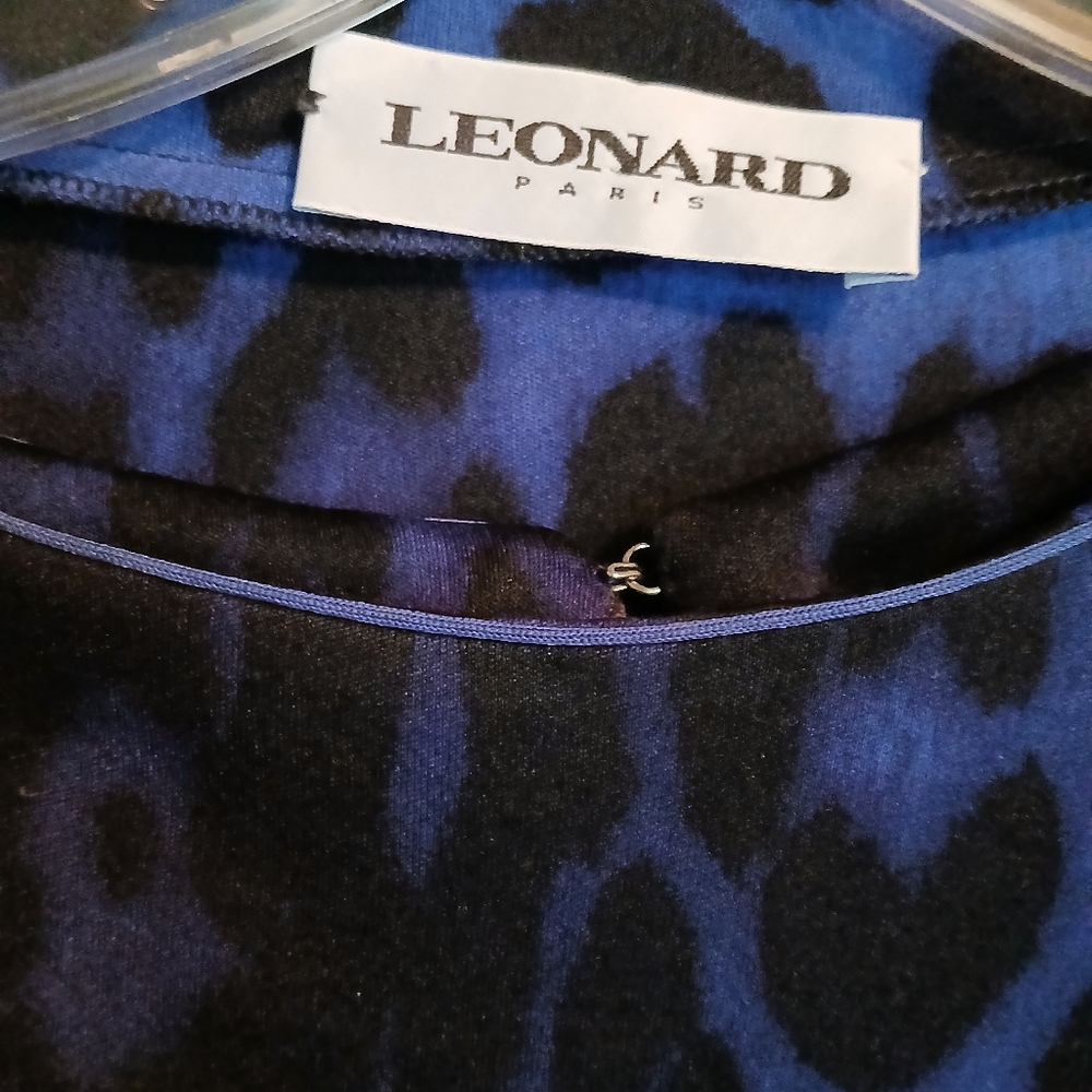 Fabulous LEONARD PARIS 3 Piece Top, Jacket, Matching Scarf, Sz 48 (16)! - Picture 4 of 12